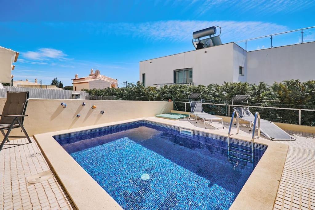 Villa Casa Felix Mit Pool à Albufeira Extérieur photo